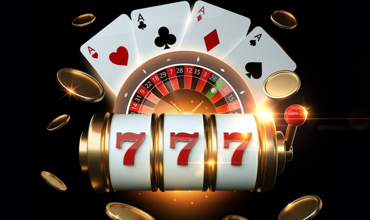 Hasil putaran Sic Bo ditampilkan di layar dengan total dadu dan pemenang